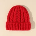 thumbnail image 5 of D-GROEE Women's Winter Beanie Warm Acrylic Fiber - Thick Slouchy Cable Knit Skull Hat Ski Cap, 5 of 8
