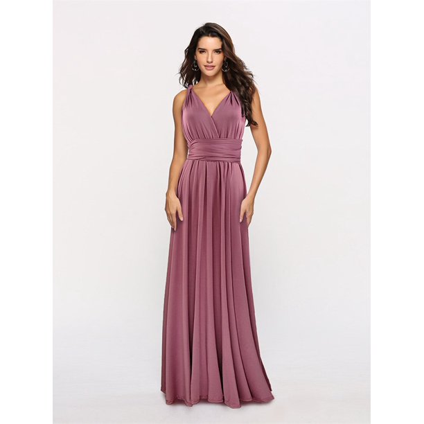Sexy Women Boho Maxi Club Dress Red Bandage Long Dress Party Multiway Bridesmaids Convertible Infinity Robe Longue FemmeM Gao Jinjia LED
