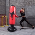 thumbnail image 4 of Inflatable Punching Bag 63” Fitness Kids Punching Bag Free Standing Boxing Bag Fitness Training Stand Column Exercise Stress Relief Boxing Target Red, 4 of 6
