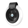 thumbnail image 7 of Portable Camping Fan Lamp, Rechargeable 3600 MAH Battery Powered USB Desktop Fan Kit, With Suspension Hook, Suitable For Tent, Car, RV, Emergency Power Failure, 7 of 7