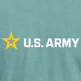 thumbnail image 3 of CafePress - U.S. Army® White And Gold Horizontal Logo T Shirt - Mens Comfort Colors Shirt, 3 of 5