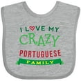 thumbnail image 3 of Inktastic Portuguese Family Reunion Funny Boys or Girls Baby Bib, 3 of 4