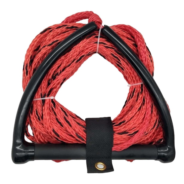 Cuerda de esquí acuático, ligera, para remolque de barco, para surf, kneeboard y deportes acuáticos. 60 pies