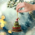 thumbnail image 5 of Stole Acrylic Pendant Tree Decoration  1PC Decoration How The Stole With Present Ornament, 5 of 5