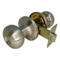 High Quality Door Knob Passage Lock Interior Bedroom Closet Stainless Steel