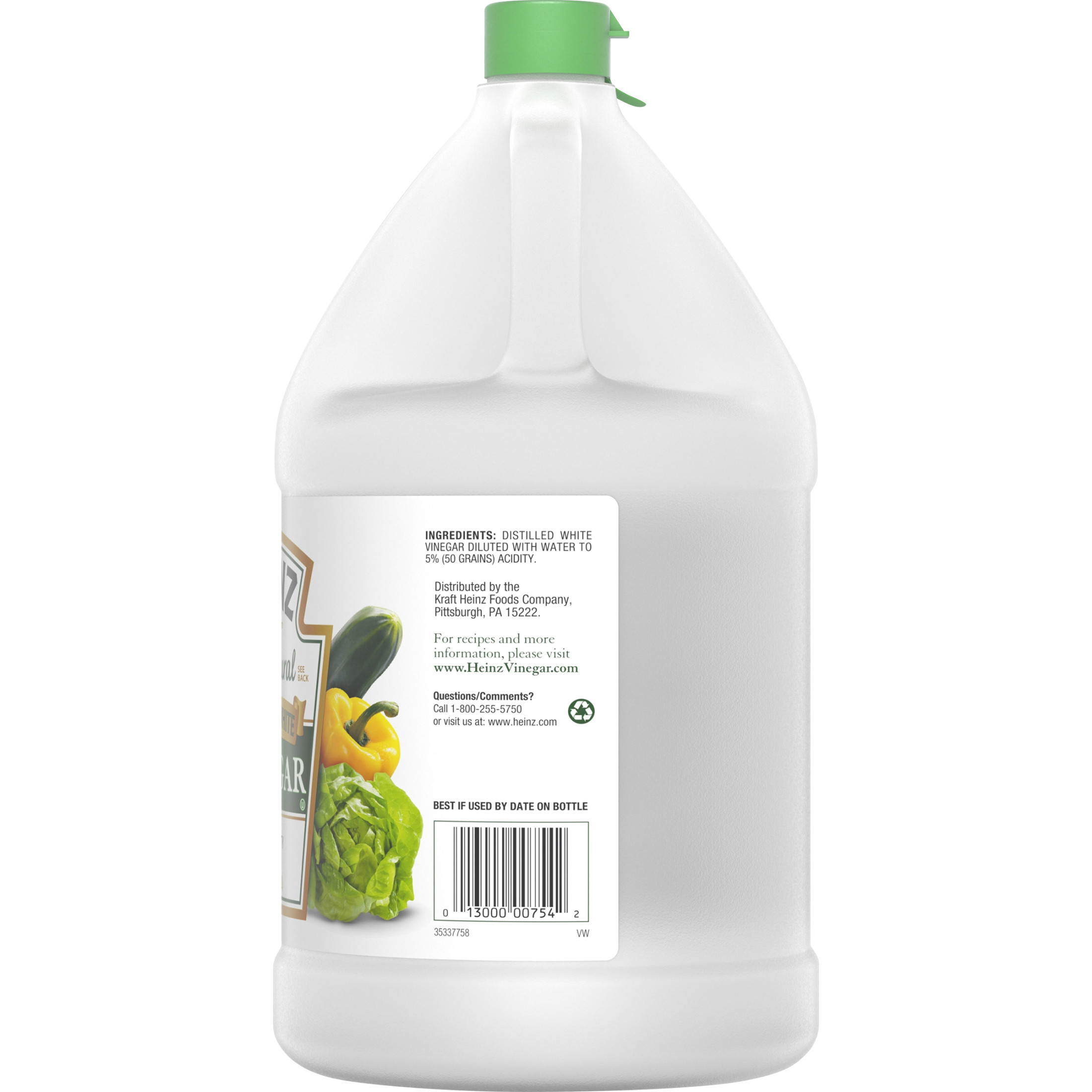 Heinz All Natural Distilled White Vinegar 5% Acidity, 1 gal Jug - image 5 of 6