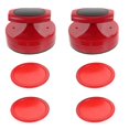 thumbnail image 1 of 1 Set of Air Hockey Pushers Air Hockey Pucks Game Table Replacement Supplies, 1 of 2