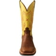 thumbnail image 4 of Twisted X Men's Ruff Stock Western Boot Broad Square Toe Tan 10.5 D(M) US, 4 of 6