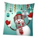 thumbnail image 1 of Tapiz navideño 3D para pared, decoración del hogar para dormitorio, 1 of 9