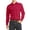Fuchsia, variant on Men's Long Sleeve Regular Fit Button up Pocket Solid Standard Cuff Dress Shirt