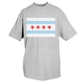 thumbnail image 1 of Chicago T-Shirt Drapeau Gris - 2TG, 1 of 1