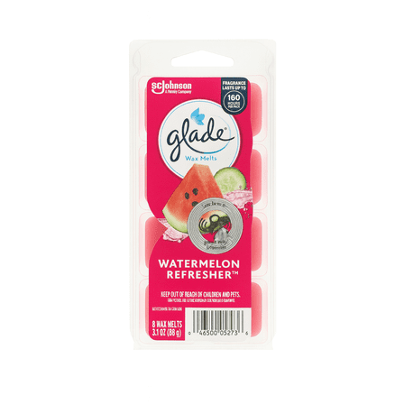 Glade Watermelon Refresher Wax Melts - 8 CT