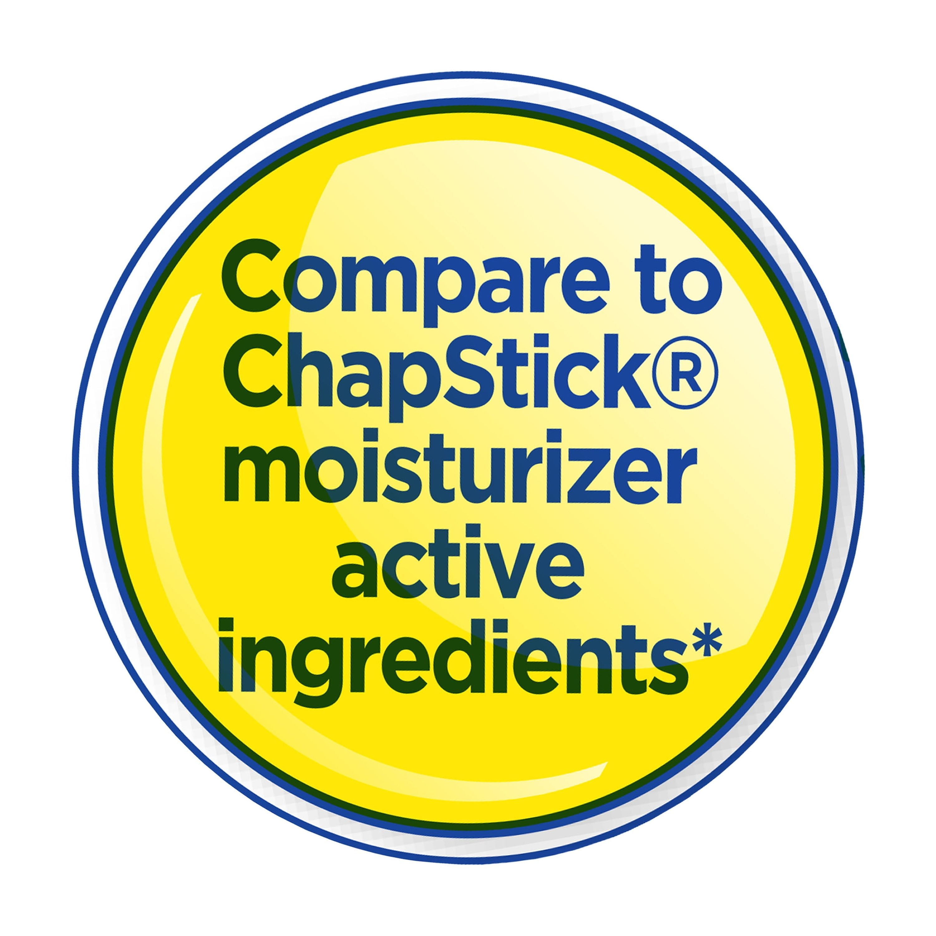 (4 pack) Equate 2-in-1 Original SPF 15 Moisture Lip Balm, 0.7 oz, 5 Count