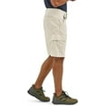 thumbnail image 2 of Wrangler ATG Men's Highland Cargo Short Color-Pelican, Size 30-46, 2 of 6