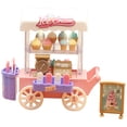 thumbnail image 1 of 1 Juego de carrito de helados para niños, juego de simulación, carrito de helados realista, juego de juguete, camión de helados de juguete, 1 of 4