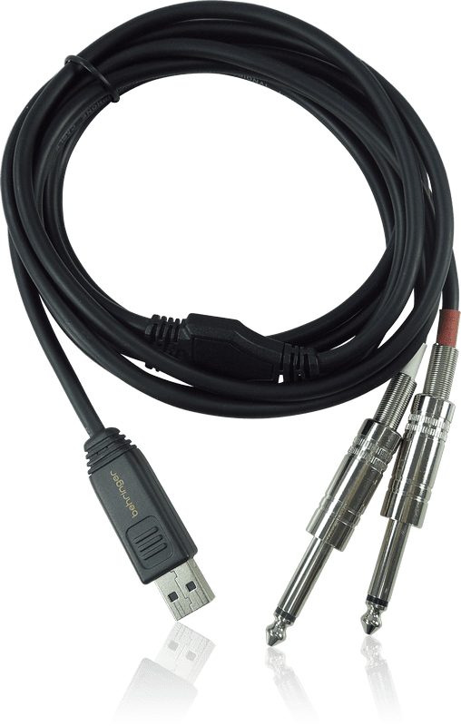 kylling Cornwall eskortere Behringer Line 2 USB Stereo 1/4" Line In to USB Interface Cable -  Walmart.com