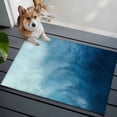 thumbnail image 3 of Blue Ombre Entryway Rug 2'x3'&nbsp; Non Slip Front Door Mats, Coastal Beach Modern Abstract Art Entrance Rugs Indoor Outdoor Carpet, Washable Floor Mats Small Area Rug for Bedroom Kitchen, 3 of 8