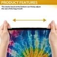 thumbnail image 7 of Yuyamidu Rainbow Whilpool Tie Dye Electric Tongue Jack Cover Universal Tongue Trailer Jack Protective Head Cover with Elastic Band Waterproof RV Jack Cover Accessories, 7 of 7