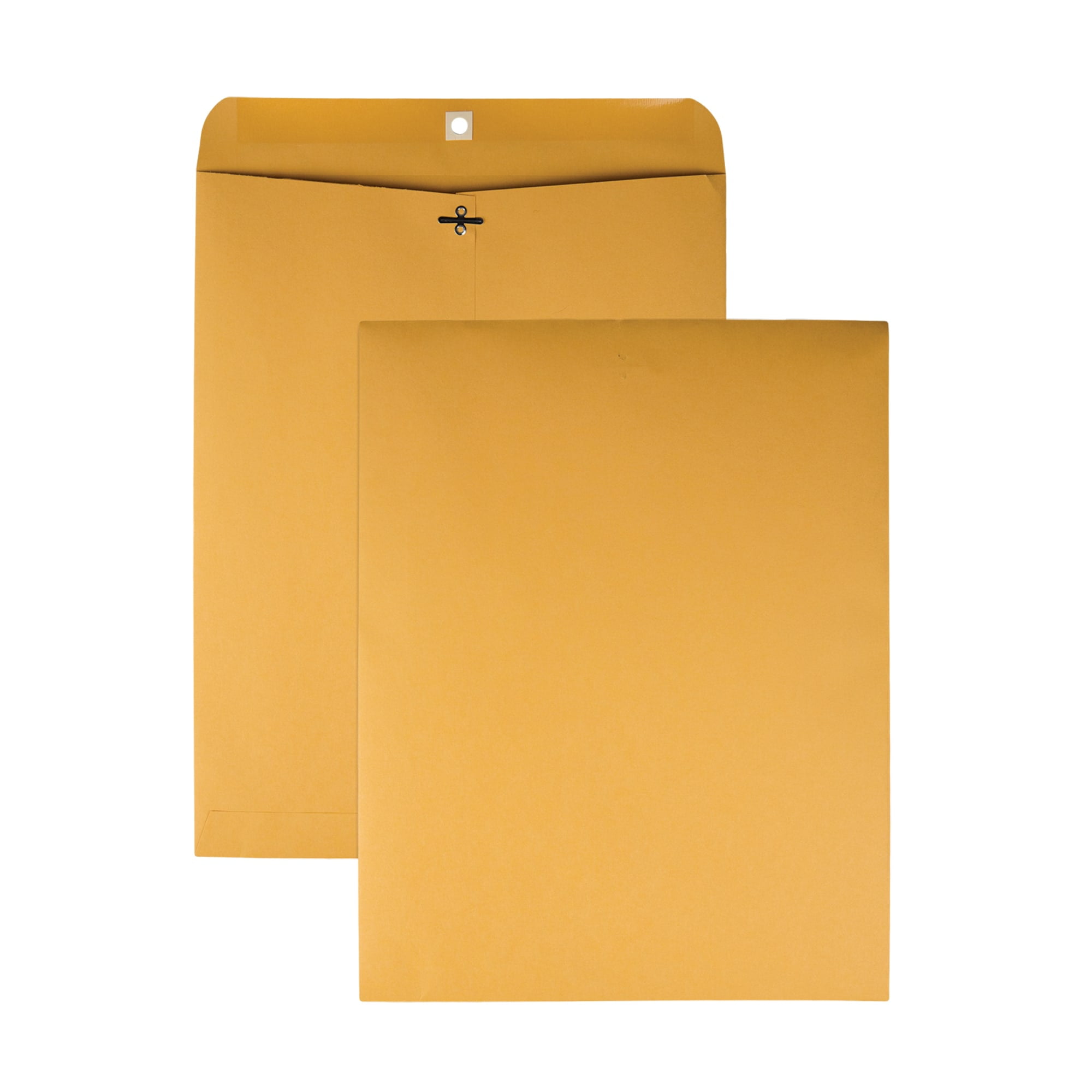 Staples #15.5 Extra-Heavyweight Clasp Envelopes - 12x15.5 Inch, Manila, 100 Per Box