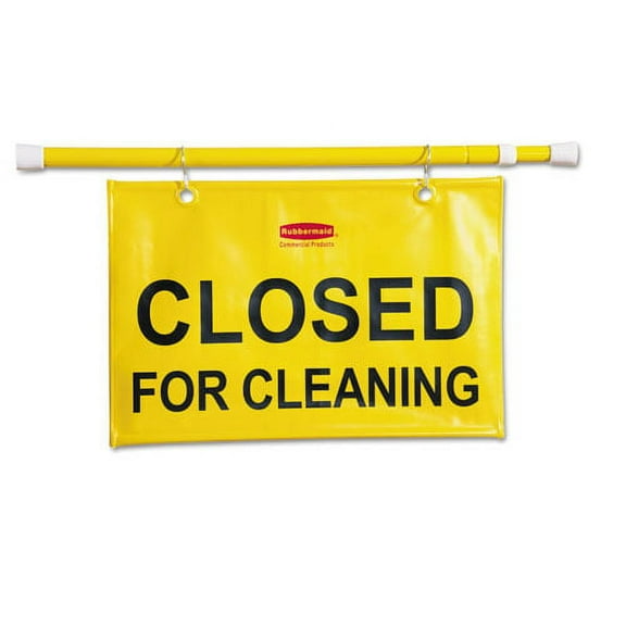 Site Safety Hanging Sign, 50 x 1 x 13, Yellow | Bundle of 5 Each