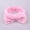 Pink, variant on Gymayou Spa Headband for Washing Face Makeup Headband Bow Tie Hair Band for Cosmestic Facial Sports Yoga Black