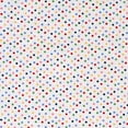 thumbnail image 1 of SheetWorld Fitted 100% Cotton Percale Cradle Sheet 18 x 36, Colorful Pindots, 1 of 3