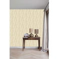 thumbnail image 4 of Pearl Knitted Stripe Print Non Woven Non-Pasted Textured Wallpaper 57 Sq. Ft., 4 of 5