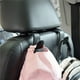 thumbnail image 4 of Gancho para asiento de coche, gancho para reposacabezas de coche, gancho universal de cuero negro para reposacabezas de coche, gancho para respaldo de asiento de coche para bolsos y otros bolsos, 4 of 5