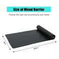 thumbnail image 2 of 4ft x 100ft Weed Barrier Landscape Fabric, Premium Non-Woven 1.8oz Ground Cover Weed Block Gardening Mat, Easy Setup & Superior Weed Control, for Erosion Control, Weed Block, Ground Cover, 2 of 9
