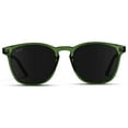 thumbnail image 4 of WearMe Pro Polarized Modern Rounded Square Men's Sunglasses (Green Frame/Black Lens), 4 of 4