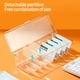 thumbnail image 4 of 1 Set Card Storage Box Office Cards Business Card Case Business Card Folder Name Card Display Desk Card Visiting Card Stand Desktop Child, 4 of 8