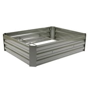 UBesGoo Dark Coffee Mental Raised Garden Bed Kit 48"L x 36"W x 12"H Planter Box