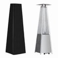 thumbnail image 1 of Patio Heater Cover, Pyramid Heater Cover Tarpaulin, Dust/Windproof Outdoor Patio Heater Cover, Superma, Black, 1 of 5