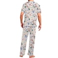 thumbnail image 2 of Conjunto De Pijama Shendy Vendy 2 Piezas Para Hombre Elegante Camisa Pantalon, 2 of 4
