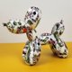 thumbnail image 3 of Estatuilla de animal de escultura de perro de globo de resina de estilo escandinavo, colección de artesanía de arte de cachorro de desplazamiento para J Baoblaze linda escultura, 3 of 8