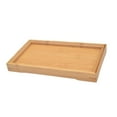 thumbnail image 2 of Bandeja de comida BLESIY Bandeja de desayuno decorativa Plato de madera Bandeja de servicio de madera para frutas XS, 2 of 8