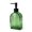 Green, variant on 1Pack Glass Soap Dispenser , 400ml/13.5oz Multifunctional Pump Bottle , for Hand Soap, Dish Soap, and Lotion ,Bathroom and Kitchen Accessories, Countertop Decor, Brown