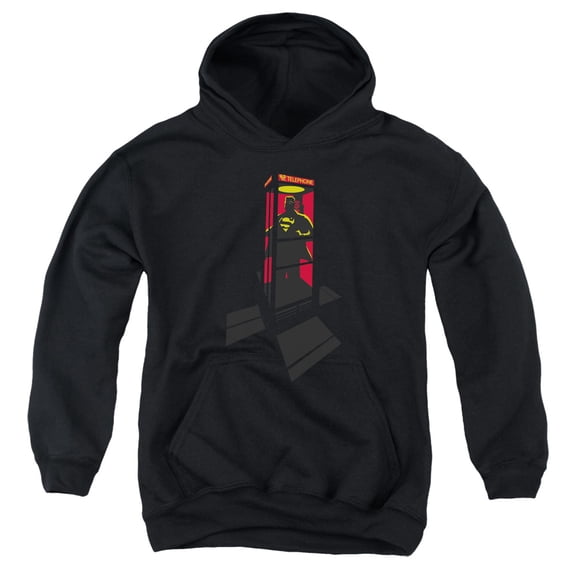 Superman - Super Booth - Youth Hooded Sweatshirt - Small