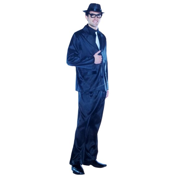 Mens Gangster Mafia Adult Halloween Costume OSFM
