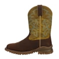 thumbnail image 3 of Tony Lama Mens Roustabout 11 Inch Waterproof Steel Toe   Work Safety Shoes, 3 of 5