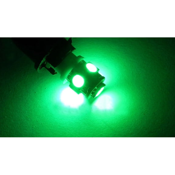 10pcs T10 5-SMD 5050 Xenon LED Light bulbs 192 168 194 W5W 2825 158 BU