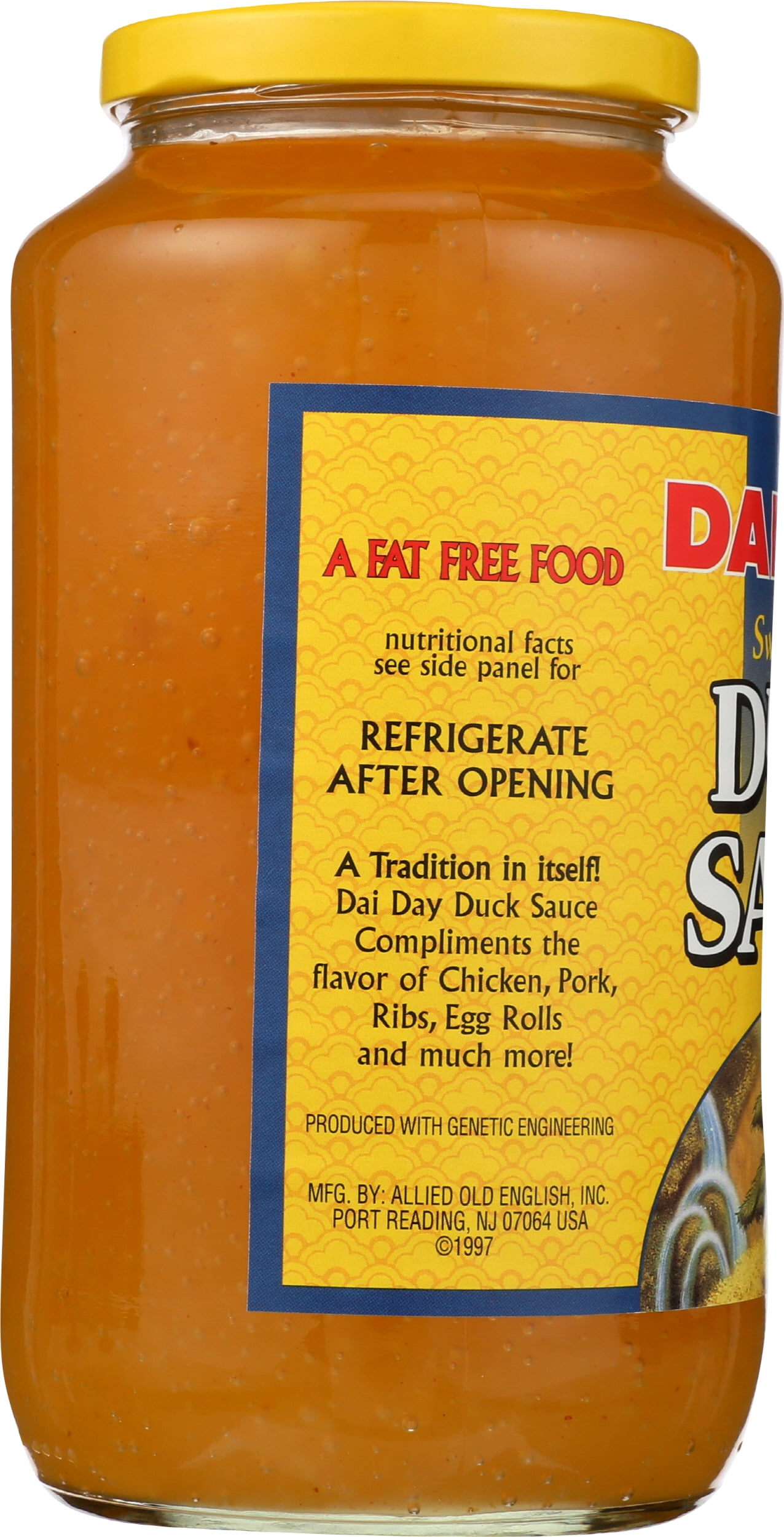 Pack of 6, Dai Day Sweet and Sour Duck Sauce, 40 oz
