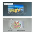 thumbnail image 4 of Projector Screen White Grid Anti-Light Projection Screen For Home Office 100 110 120 130 Inch Portable Reflective Cloth ,Better Contrast and Color, 4 of 6