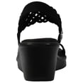 thumbnail image 3 of Sandalia Skechers Cali para Mujer Rumble On con Cuña Negra Talla 11 US, 3 of 7