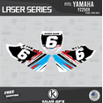 thumbnail image 2 of Kalair GFX Graphics Kit for Yamaha YZ250X (2016-2022) Laser Series, 2 of 5