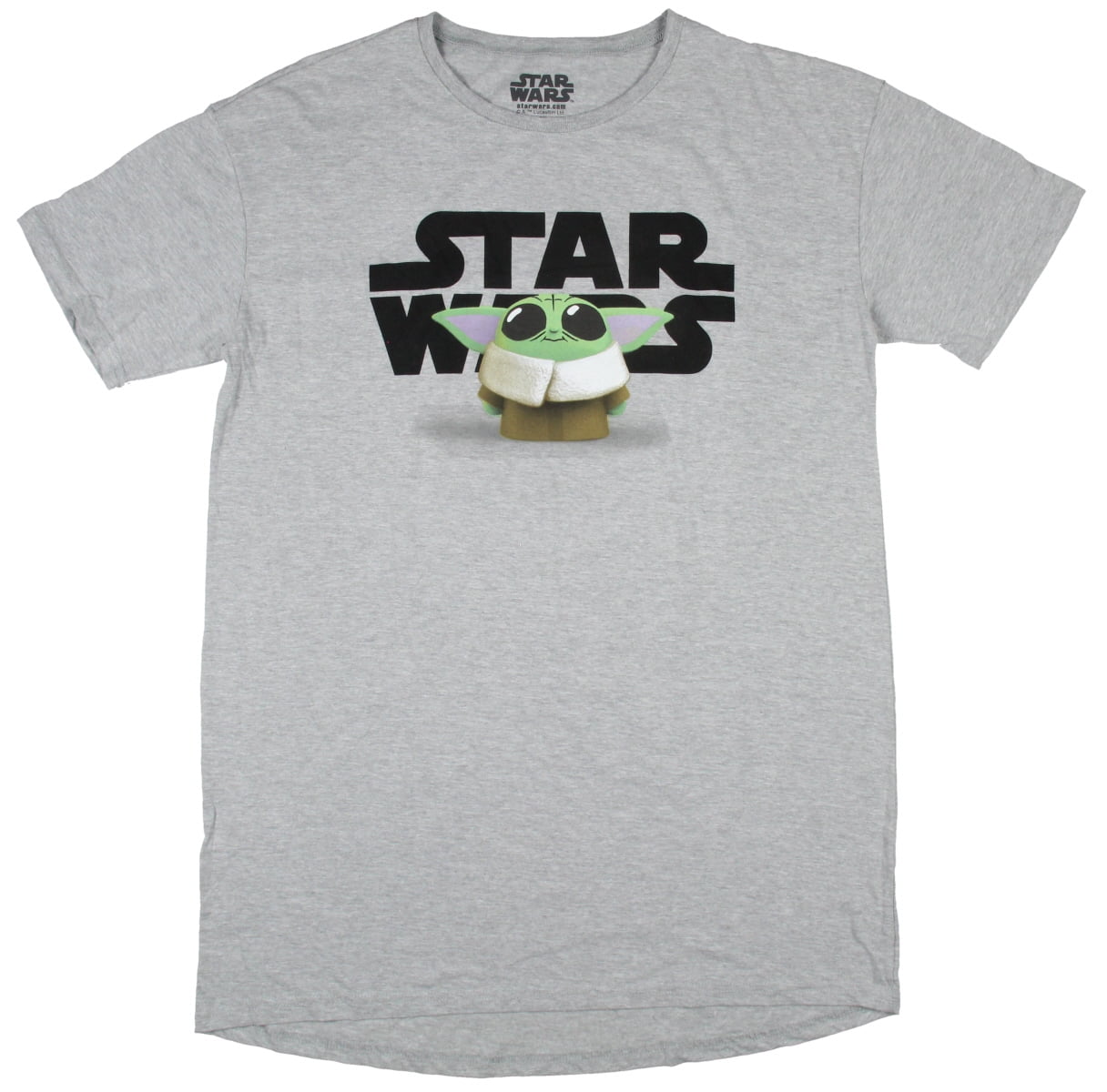 Star Wars The Mandalorian Women's Baby Yoda Sad Eyes Nightshirt Pajamas