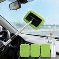 thumbnail image 6 of Inside Windshield Cleaning Tool, Car Windshield Cleaner Tool, Car Cleaning Kit, 180° Extendable Windscreen Demister Brush With 4 Reusable Pads For SUV RV Truck, 6 of 6