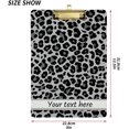 thumbnail image 2 of FMSHPON Grey Leopard Clipboard Hardboard Wood Nursing Clip Board and Pull for Standard A4 Letter 13x9 inches, 2 of 7