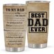 thumbnail image 1 of Regalos para papá de hija: el mejor papá del mundo, regalos de cumpleaños para el Día del Padre, Navidad, ideas de regalos de cumpleaños para papá, vaso de acero inoxidable de 20 oz para hombres., 1 of 6