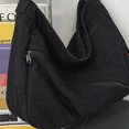 thumbnail image 2 of Bolsa bandolera vintage de hombro coreano de moda callejera (Negro), 2 of 6